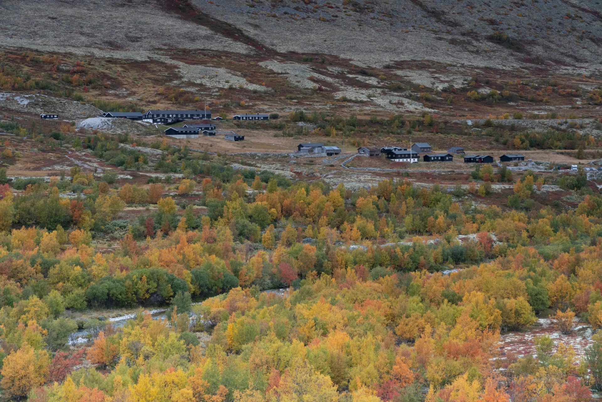 Dørålseter in Dørålen, Rondane, Norway.