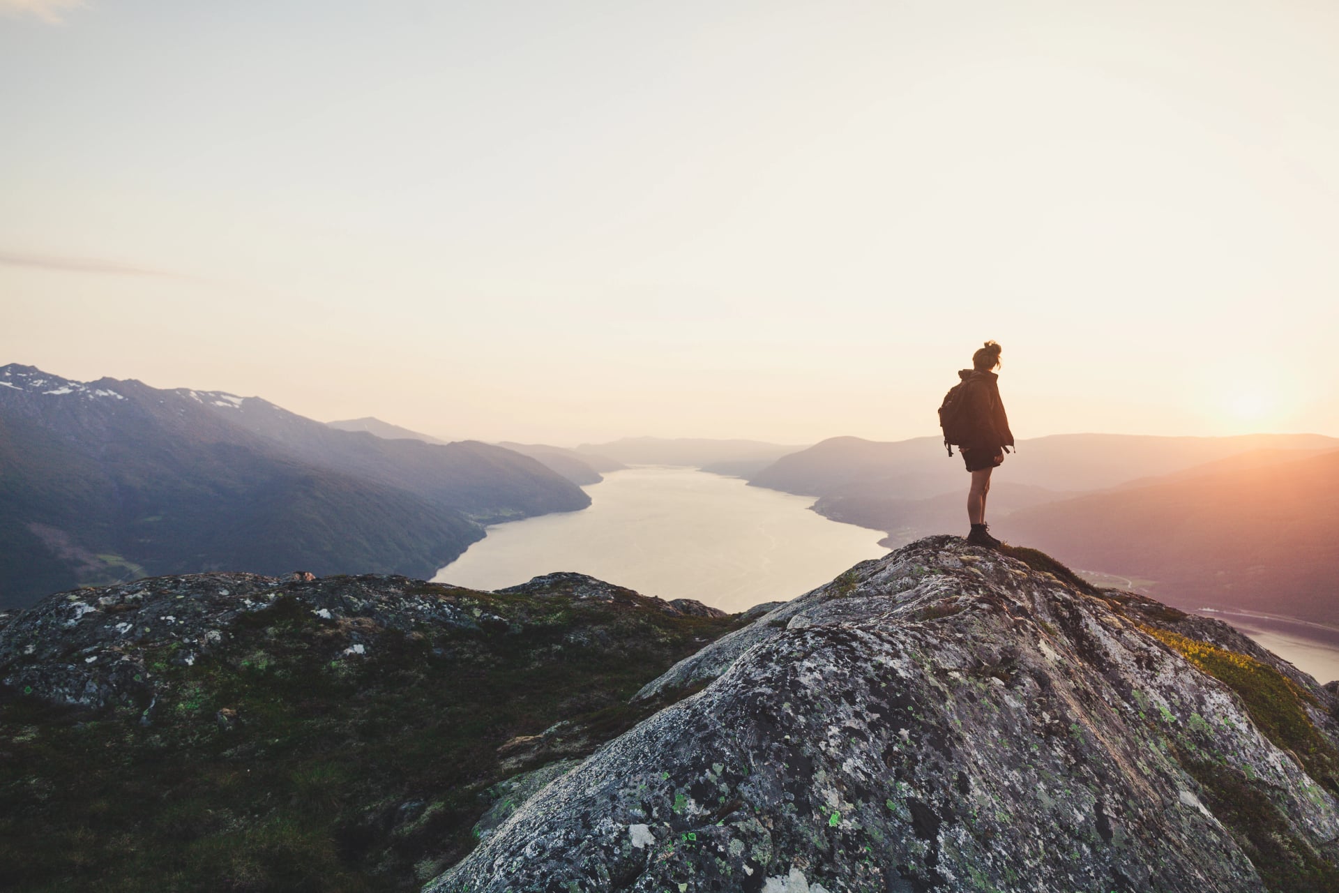 Sunset at Nordfjorden