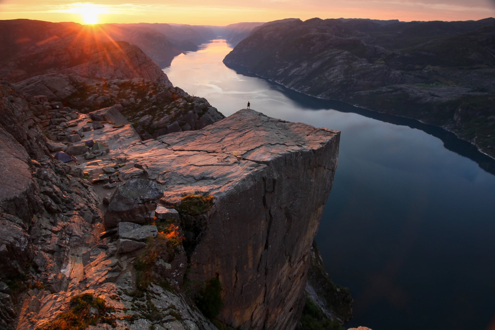 Preikestolen in Norway